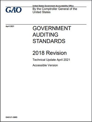 cover image of Government Auditing Standards: The Yellow Book